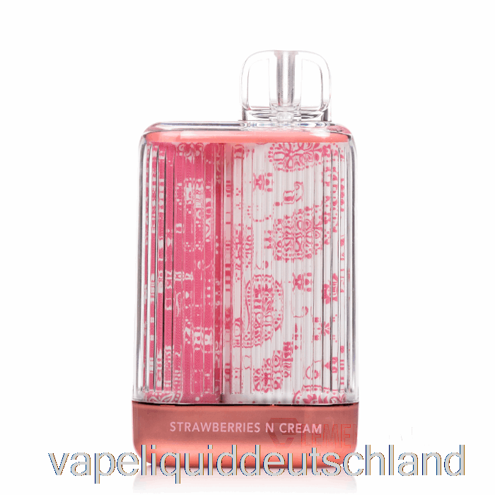 Nebel X Klarheit 7000 Einweg-Erdbeeren Und Creme-Vape-Flüssigkeit